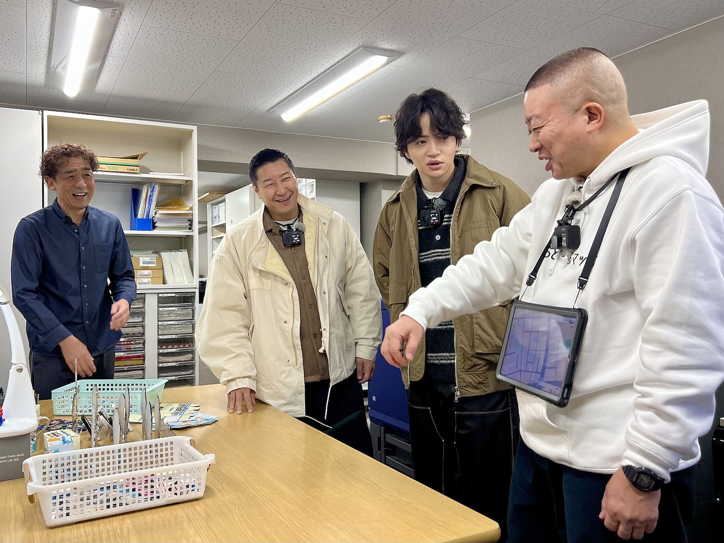 「風磨とチョコプラのふちど～るマップ」のワンシーン