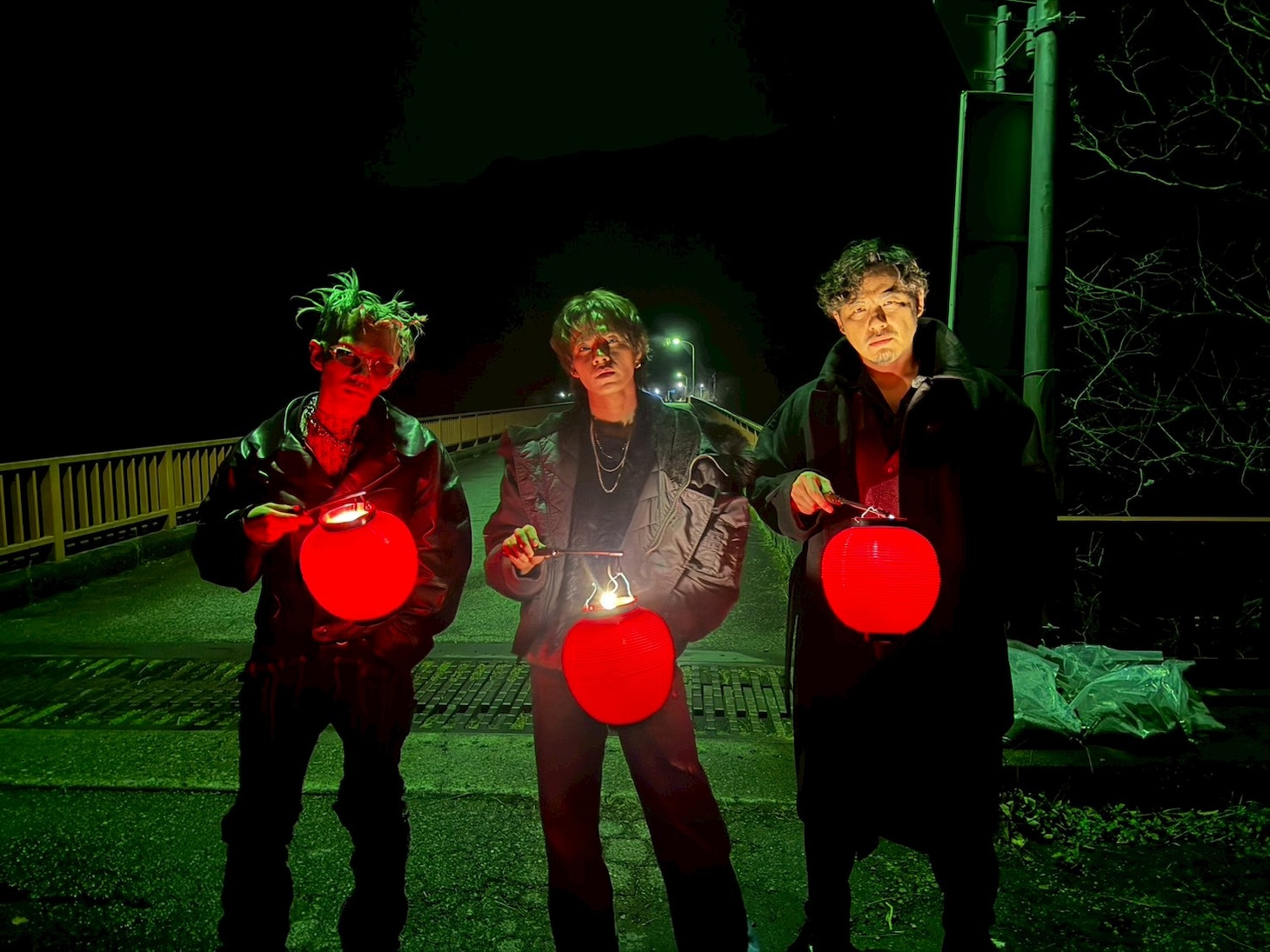 左から勢喜遊、上田竜也、アルコ＆ピース平子