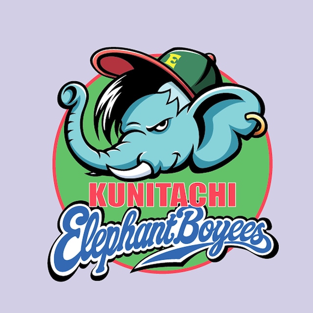 エバースチーム【国立エレファントボイーズ】のイラストロゴ