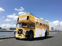 「第58回 年忘れにっぽんの歌」ラッピングロンドンバス