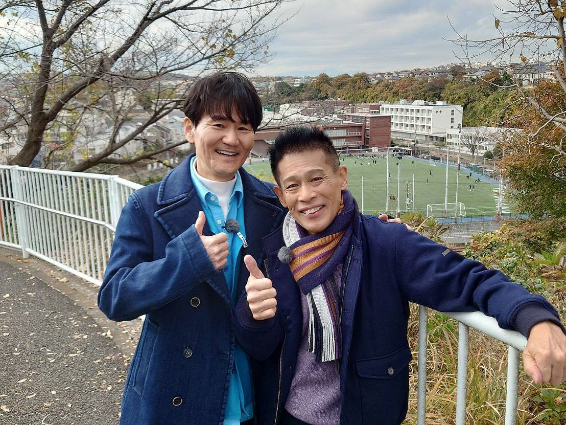 ご褒美ロケを行ったシンチャンナンチャン（南原清隆＆柳沢慎吾）