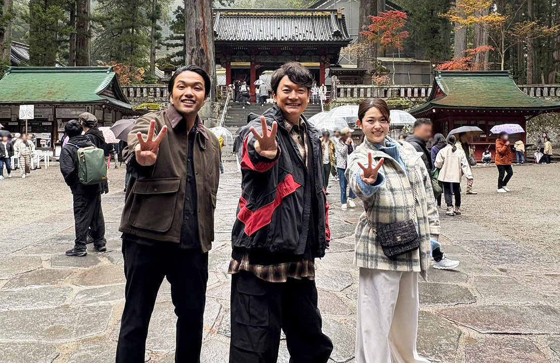 左から見取り図・盛山、香取慎吾、松村沙友理