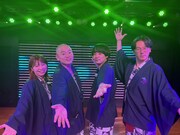 左からAマッソ加納、上田航平、ダウ90000蓮見、ザ・マミィ林田