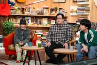 左から、金井球、春とヒコーキぐんぴぃ、ダウ90000蓮見