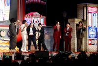 ミキ、紅しょうが、しずるのトークコーナーの様子