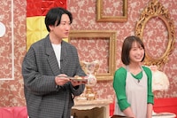 左から相席スタート山添、長谷川あかり