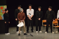 コーナーコント「音楽の授業」のワンシーン