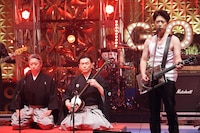 フットボールアワー後藤のパフォーマンスの様子