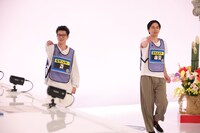 左からモグライダー芝、カベポスター永見