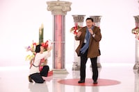 左から鳥居みゆき、貴乃花