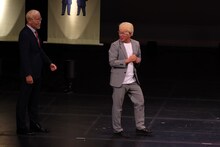 オール巨人とオール巨人に扮した兼光タカシ