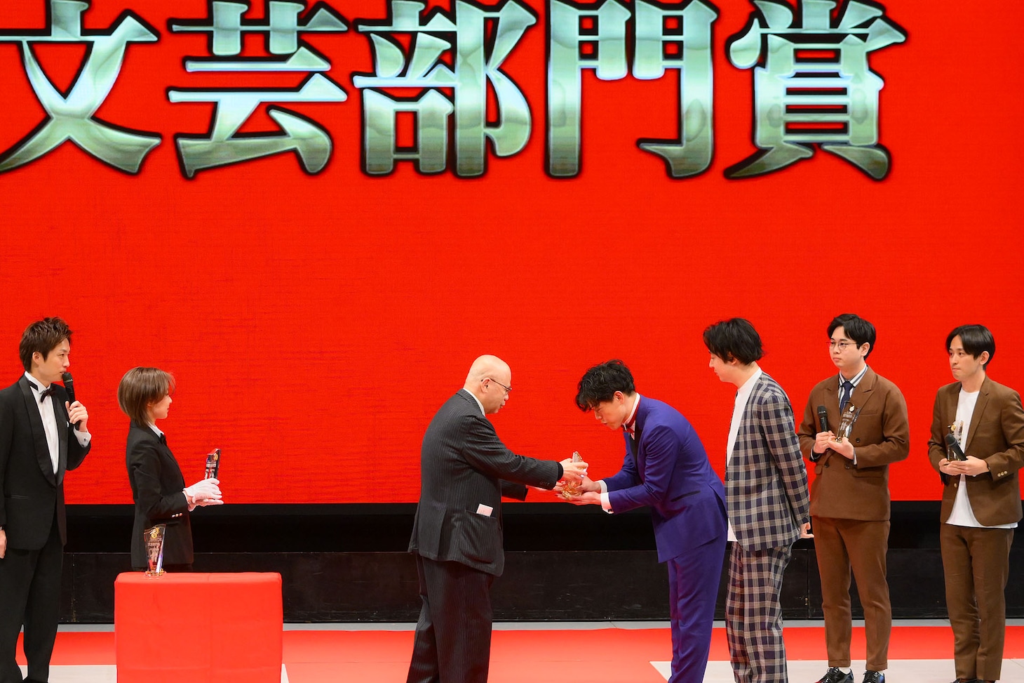 文芸部門賞を獲得した滝音