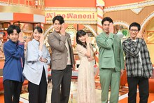 「ニノなのにSP」に出演する（左から）二宮和也、戸田恵梨香、鈴木亮平、蒔田彩珠、伊藤英明、アンタッチャブル柴田