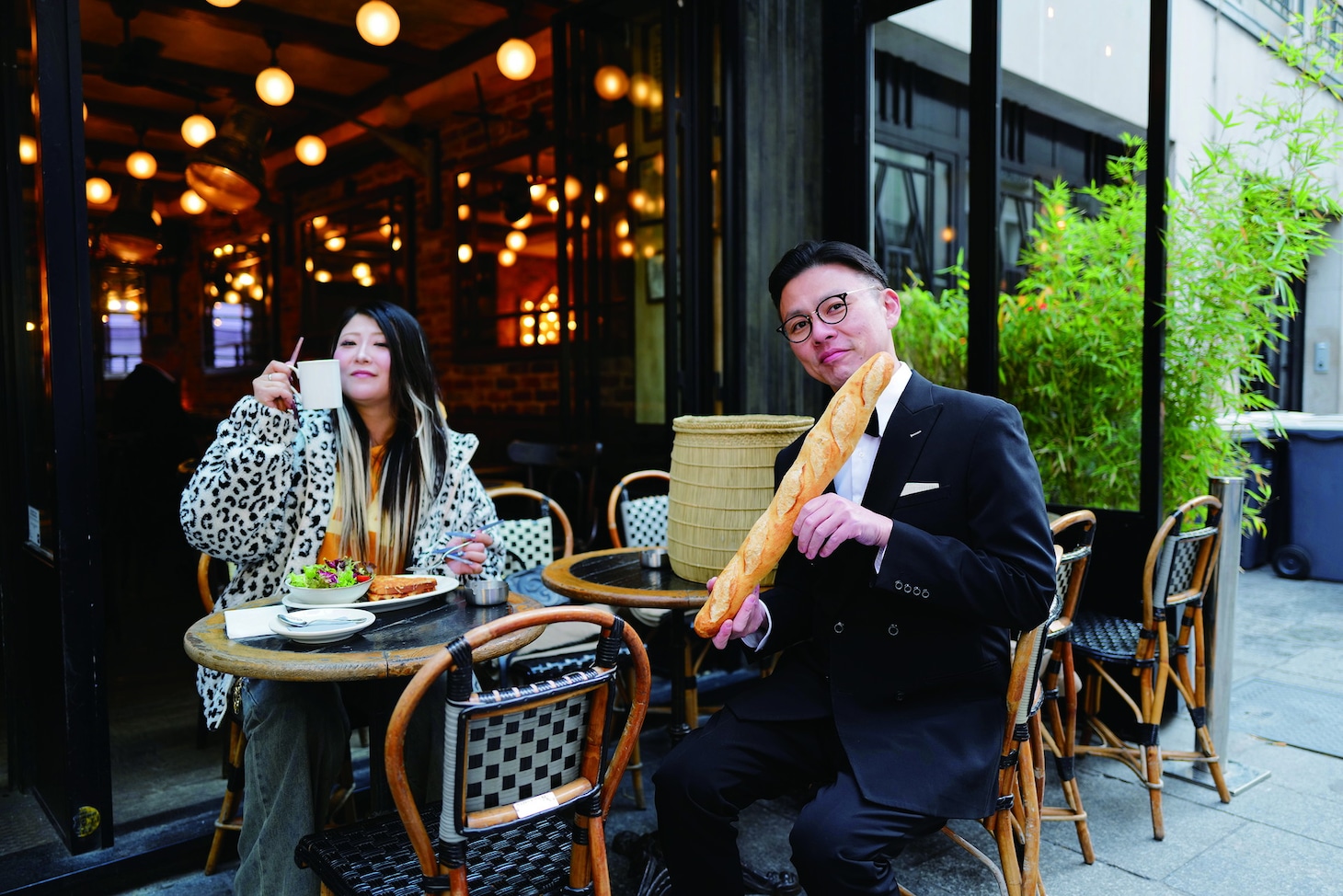 映画「京佳お嬢様と奥田執事～京佳お嬢様パリへ行く～」より