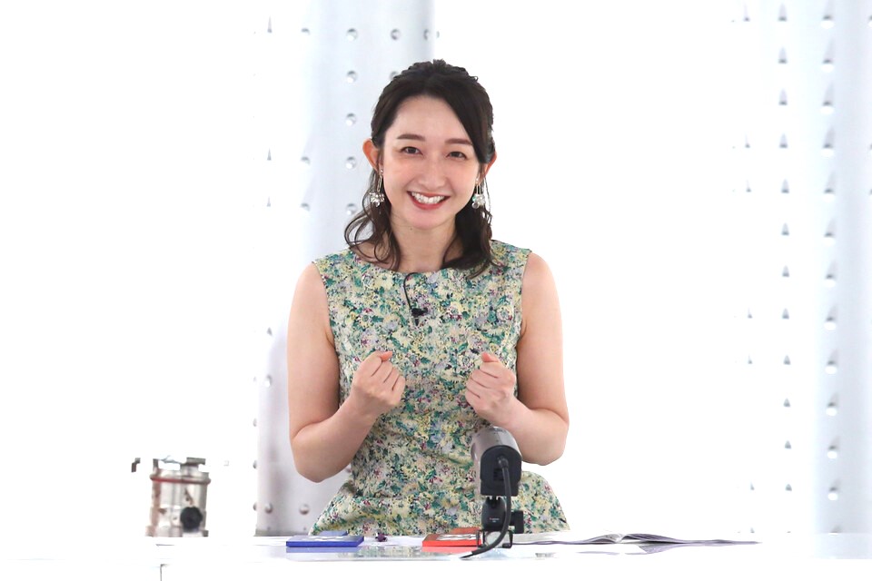 竹上萌奈アナウンサー