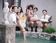 牧伸二と立川談志がライバル製薬会社の社員演じた映画「昭和元禄ハレンチ節」放送