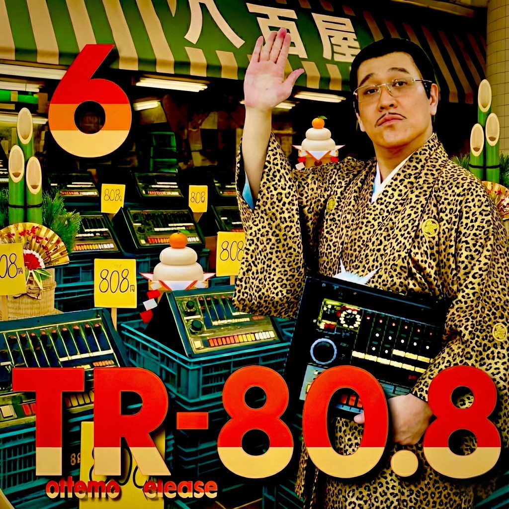 ピコ太郎「Tottemo Release 80.8（06）」配信ジャケット