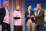 左からレイザーラモン、滝音・秋定 ©吉本興業