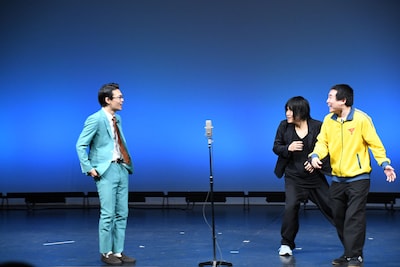 TCクラクション古家の登場に驚くランジャタイ