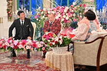 左から、明石家さんま、笑福亭鶴瓶、黒柳徹子