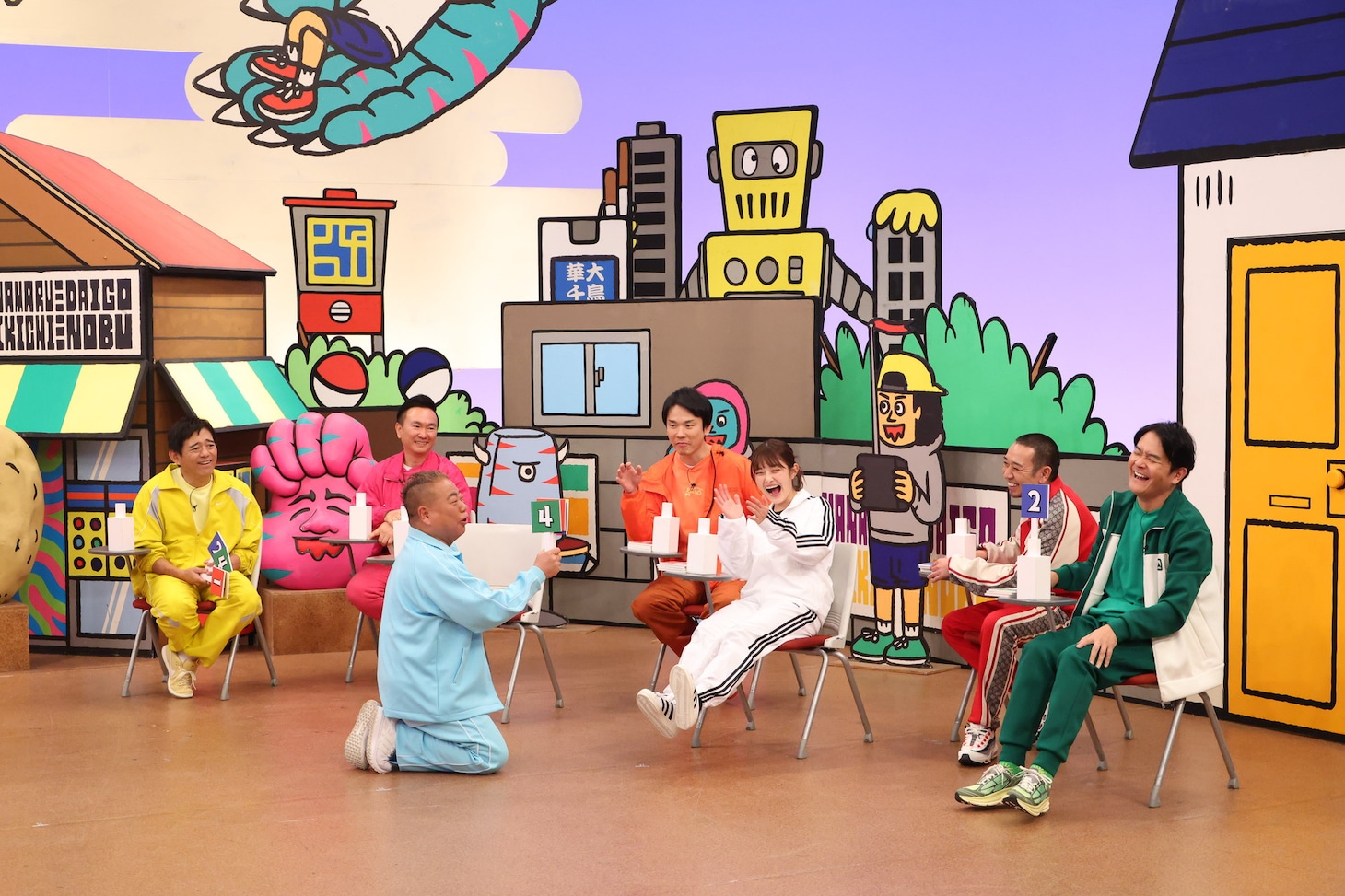 「火曜は全力！華大さんと千鳥くん」のワンシーン