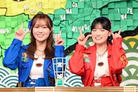 左から葉月結菜、伊達花彩