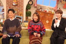 左から津田寛治、椿鬼奴、増子敦貴