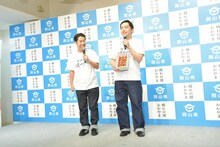 イベントに登壇するウエストランド。インフルエンザだった井口はこれが仕事復帰