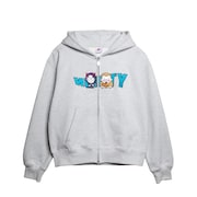 「9090×令和ロマン Wavy NINETY Logo Zip Hoodie」