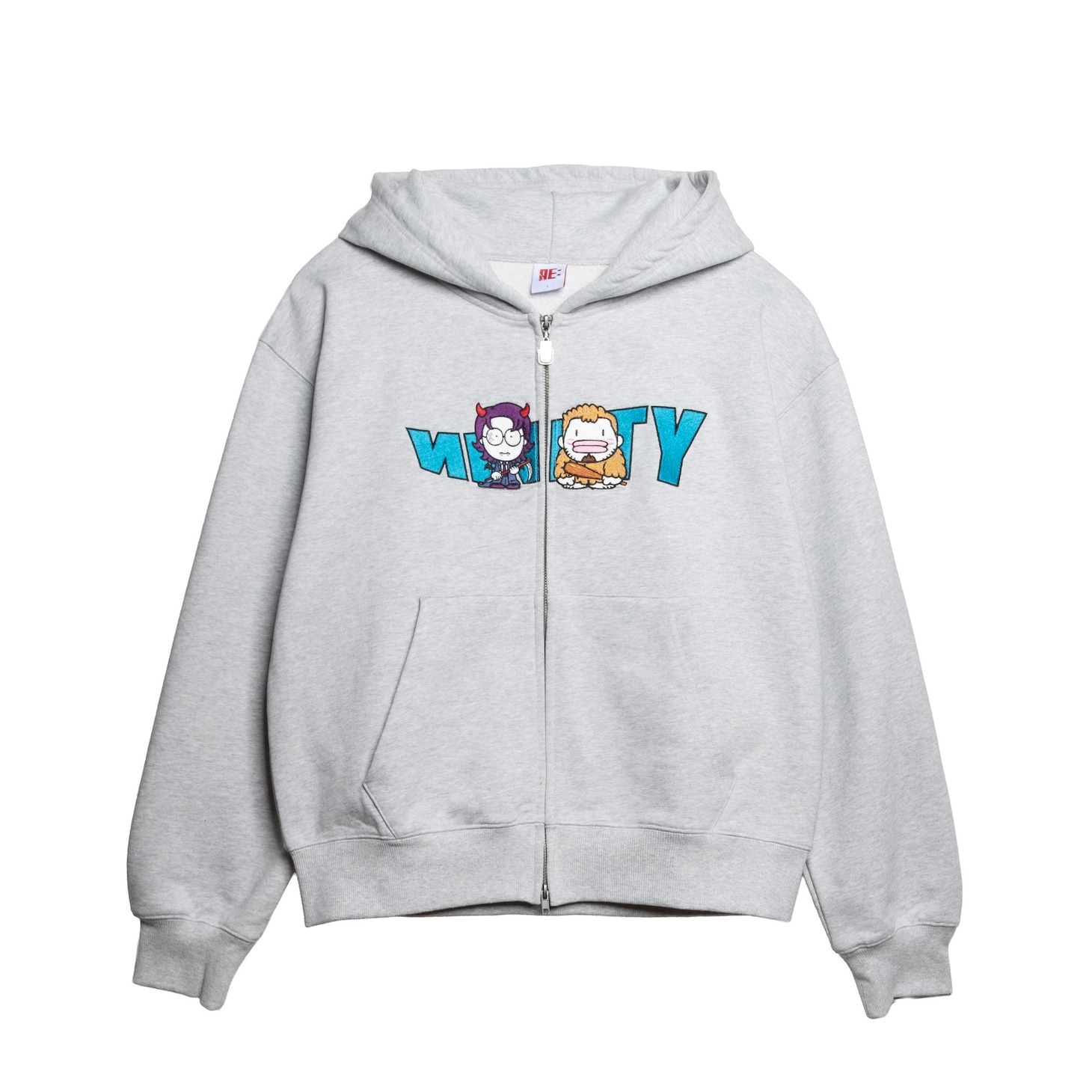 「9090×令和ロマン Wavy NINETY Logo Zip Hoodie」