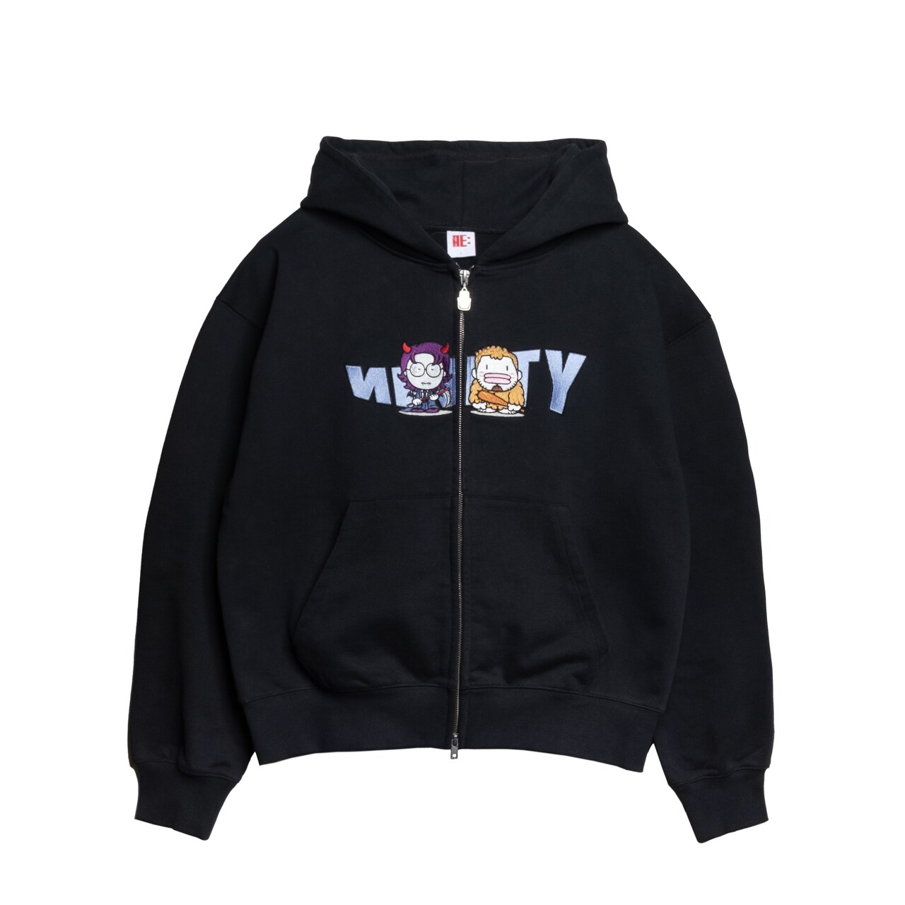 9090×令和ロマン Wavy NINETY Logo Zip Hoodie」 [画像ギャラリー 6/30