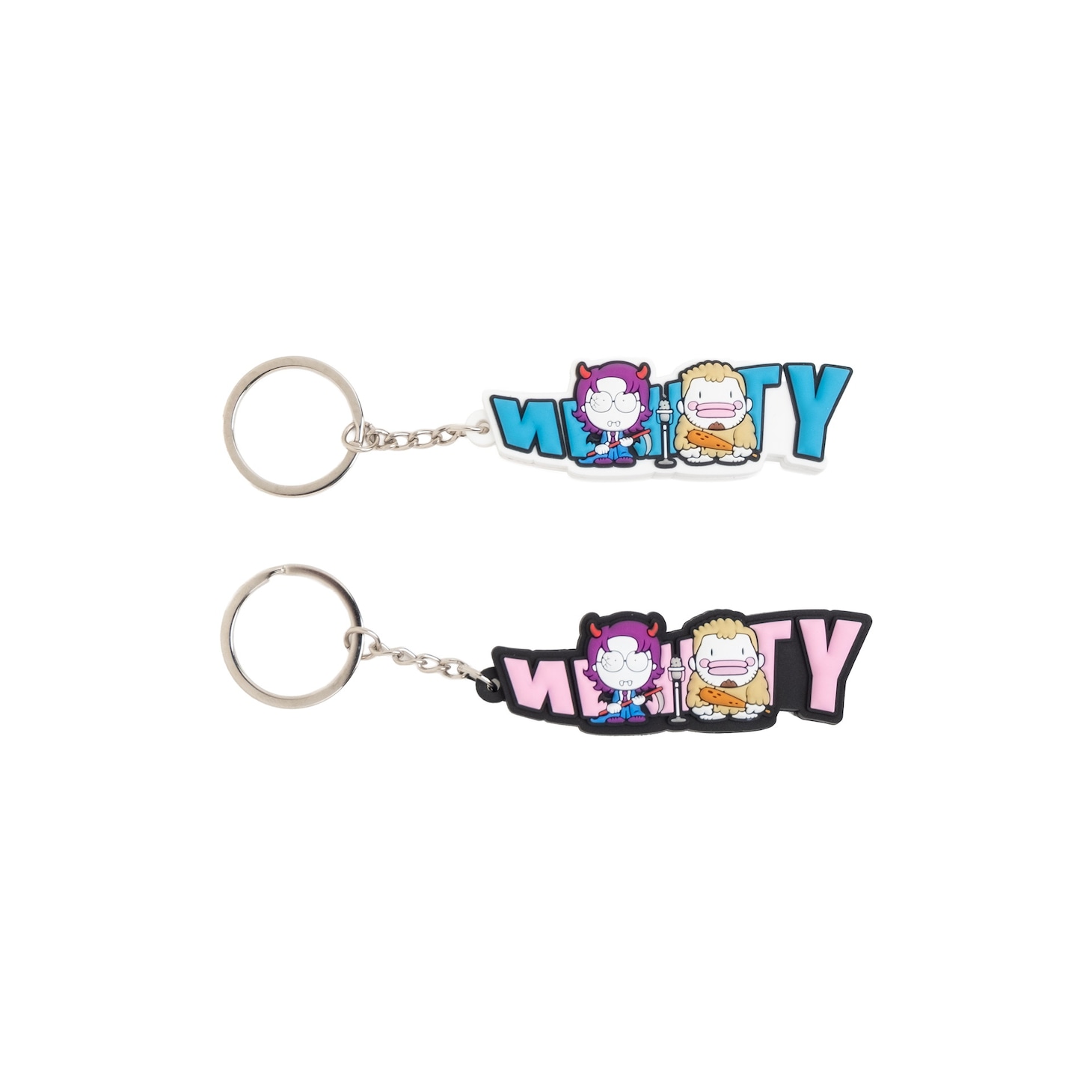 「9090×令和ロマン Rubber Keychain」