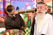 左から山田涼介、チョコレートプラネット松尾