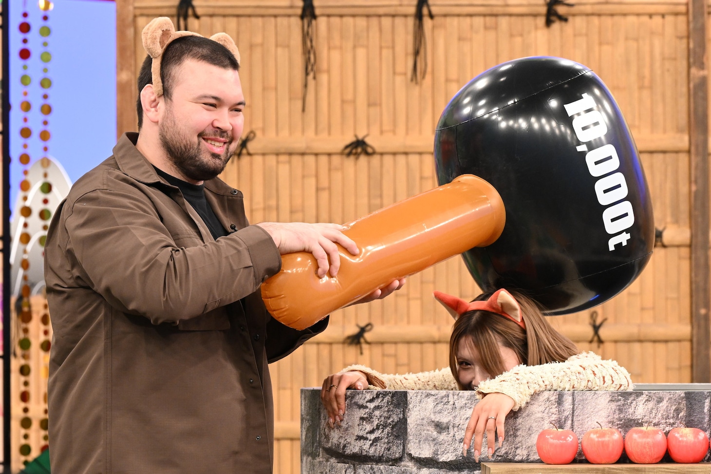 「たぬきときつね」のワンシーン