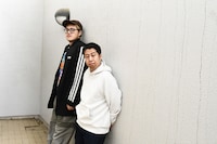 作家・飯塚とウエストランド井口