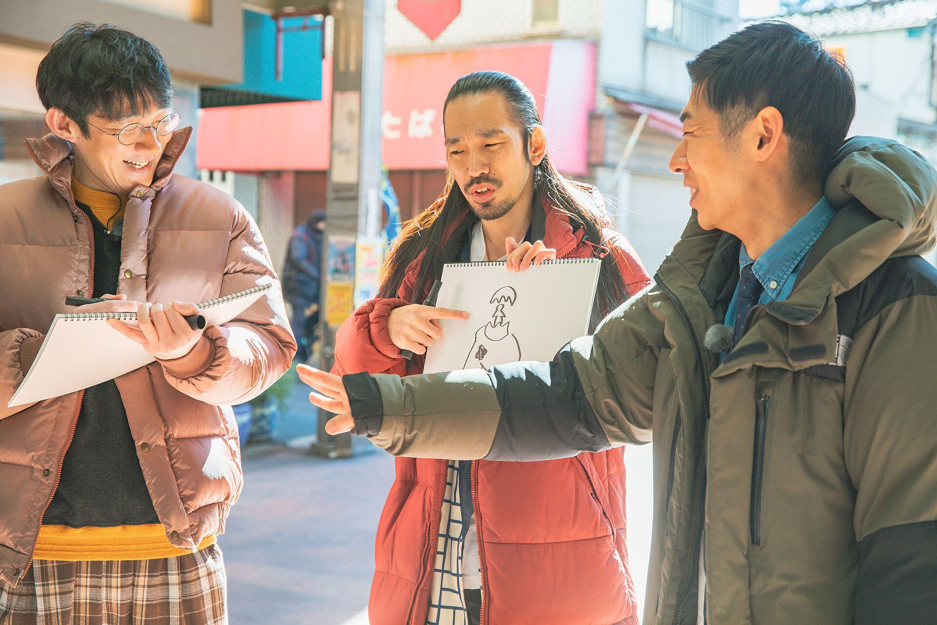 堂前と川北の商店街大喜利おさんぽロケ、それぞれ勝手に1人で行って