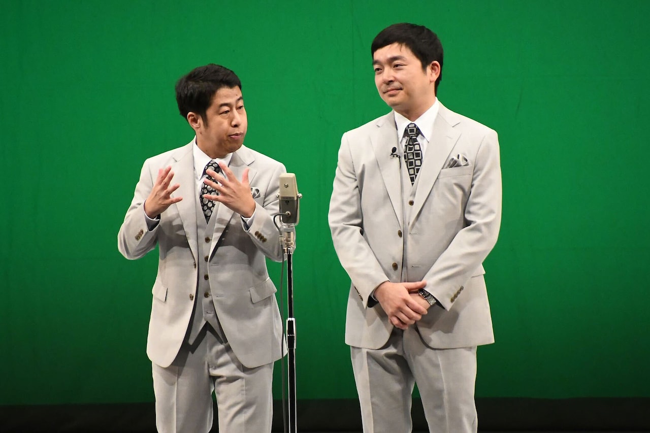 TITAN LIVE 30周年記念公演～タイタンシネマライブも100回記念！～」でトリ前に登場したウエストランド