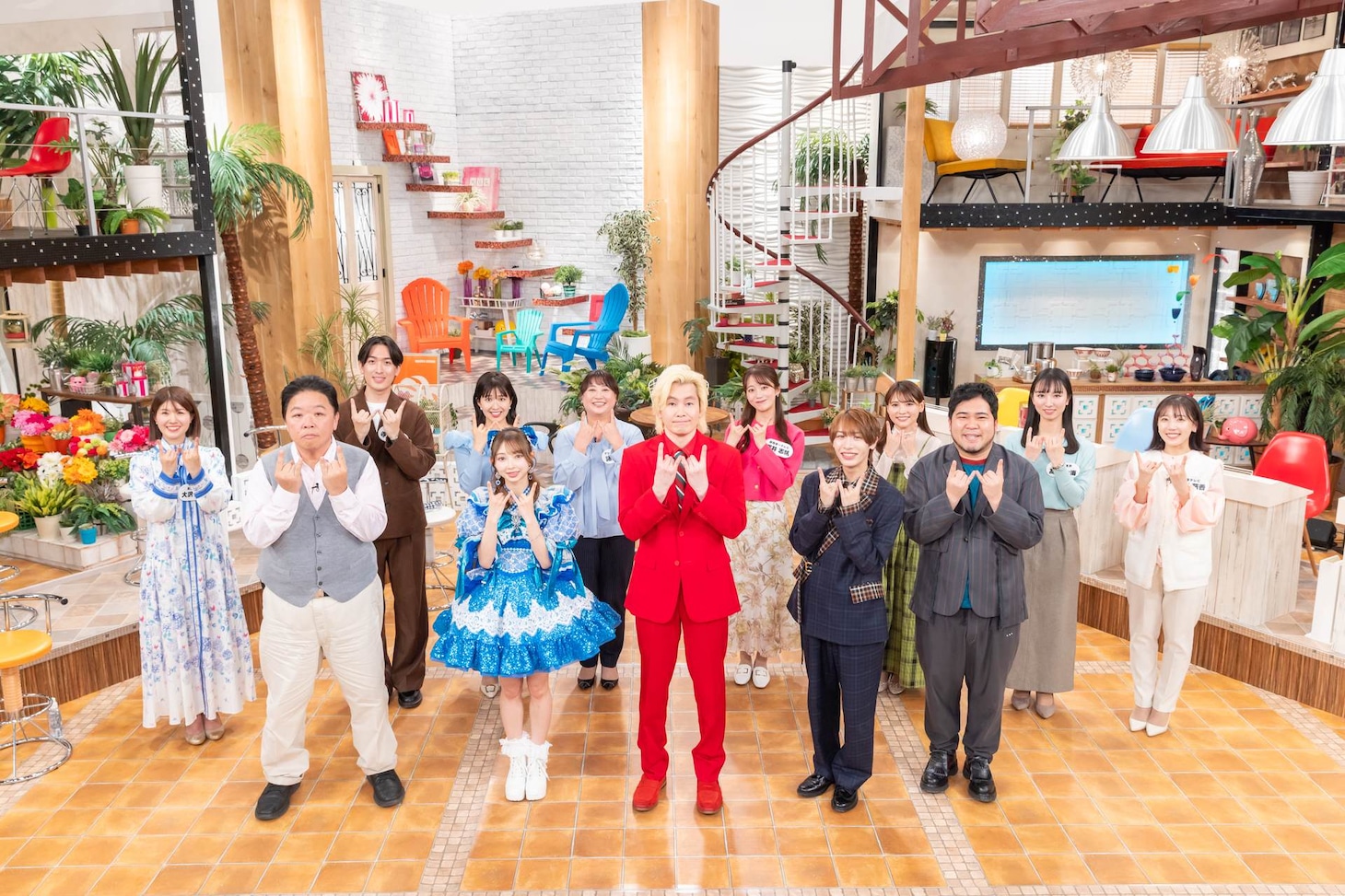 番組出演者たち