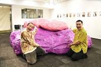 ななまがりと巨大ギンモ