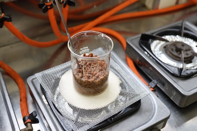 「金そぼろ」の研究開発イメージ