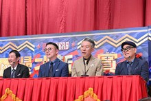 左からザ・プラン9・お～い！久馬、ガクテンソク奥田、モンスターエンジン西森、兵動大樹