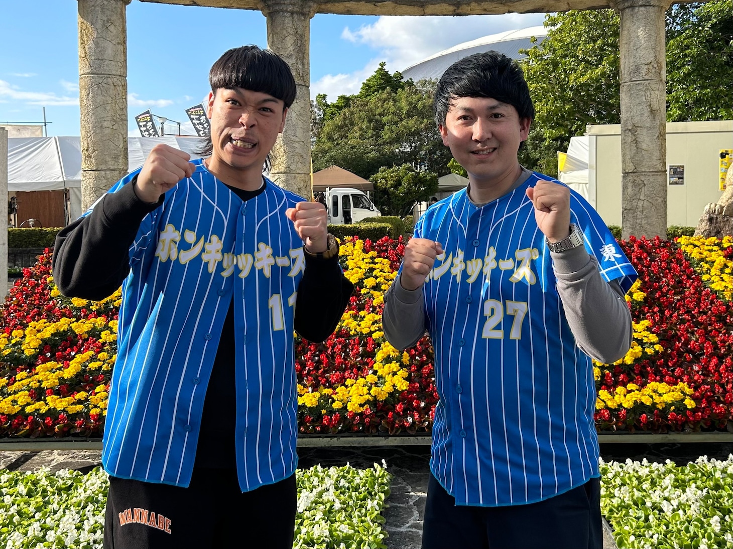 「スカパー！プロ野球」のアンバサダーを続投したバッテリィズ