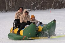 板橋ハウス、冬の北海道を満喫する冠特番　ハンバーガーショップ「ラッキーピエロ」へ
