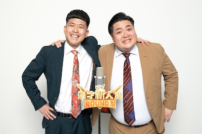 タイムキーパー。左から、まついあきら、ひでき