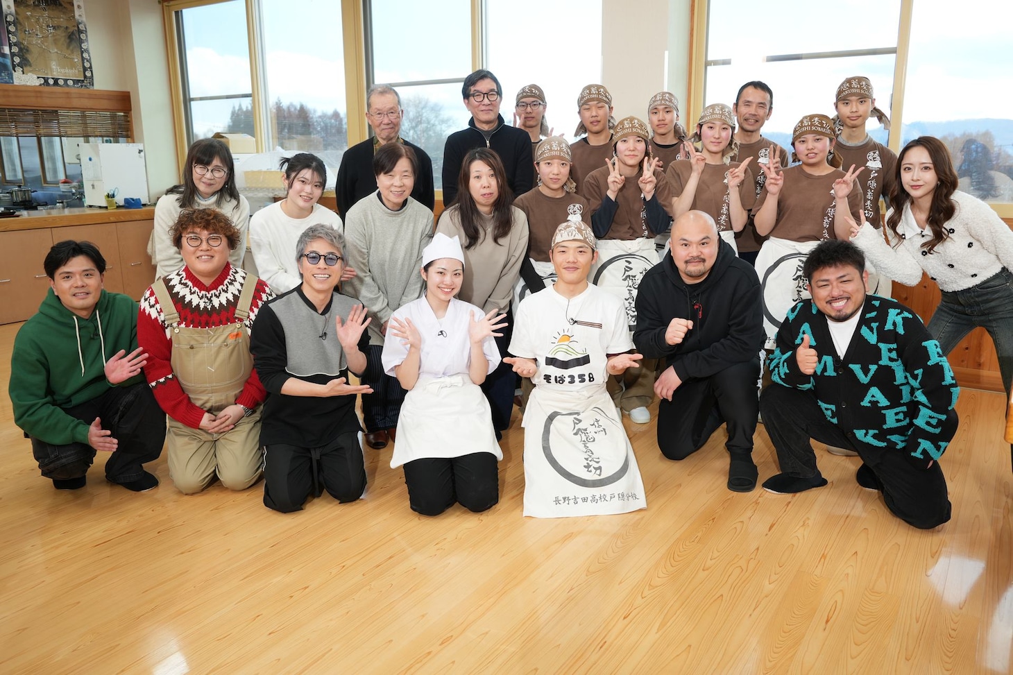 そば企画の出演者たち