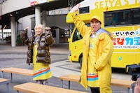 高橋愛と霜降り明星せいや