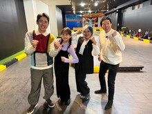 「今田孝太郎」に出演する（左から）小泉孝太郎、影山優佳、ぱーてぃーちゃん信子、今田耕司