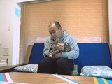 きしたかの高野と愛猫・ごま吉