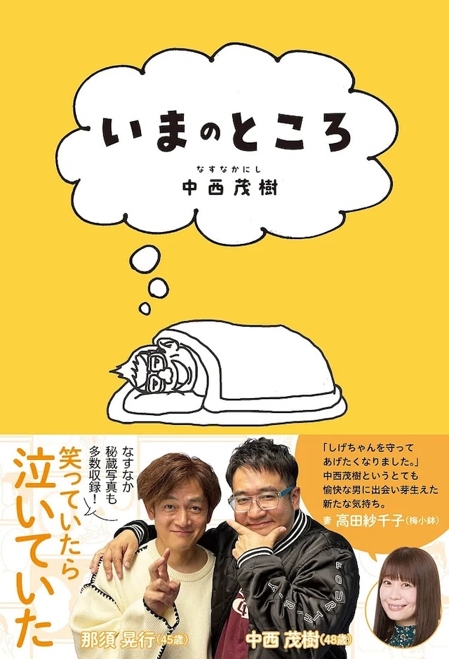 なすなかにし中西の書籍「いまのところ」の表紙
