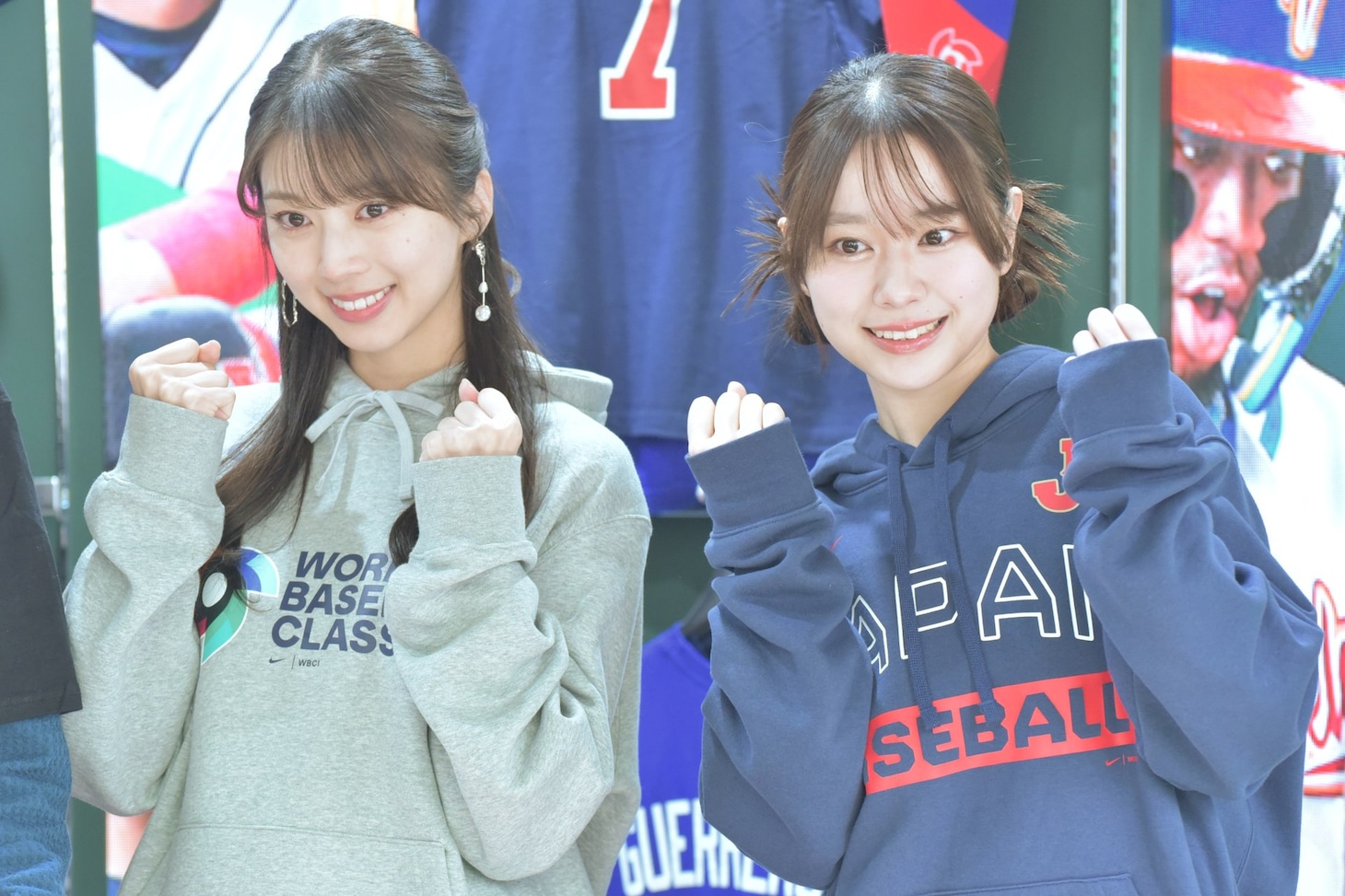 左から、牧野真莉愛、森山未唯